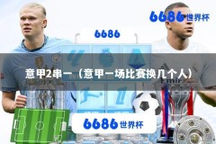意甲2串一（意甲一场比赛换几个人）