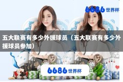 五大联赛有多少外援球员（五大联赛有多少外援球员参加）