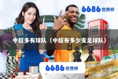 中超多有球队（中超有多少支足球队）